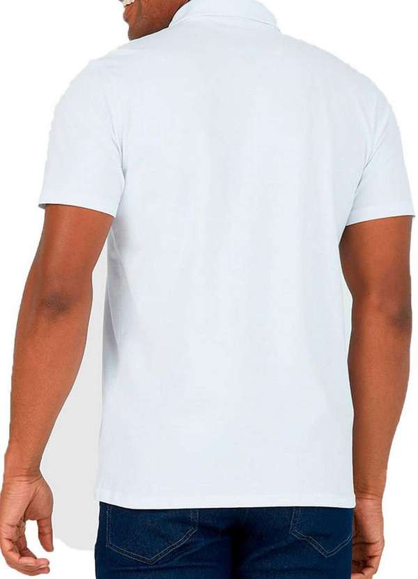 Malwee - Kit com 2 Camisetas Polo Masculina Malwee 1000004425 Branco-Preto 3