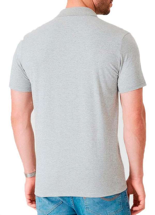 Malwee - Kit com 2 Camisetas Polo Masculina Malwee 1000004430 Marinho-Cinza-Mescla 5