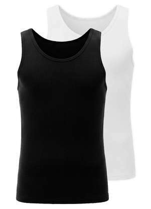 Kit com 2 Camisetas Regata Masculina Hering 015m - HERING