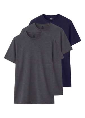 Kit com 3 Camisetas Masculina Hering 0201 - HERING