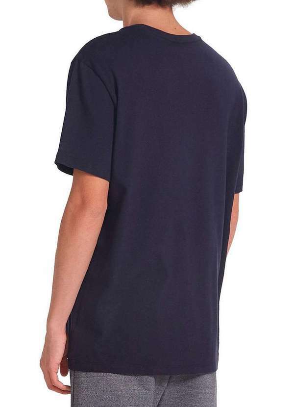 Hering - Kit com 3 Camisetas Masculina Hering 0227 Marinho-Preto 3
