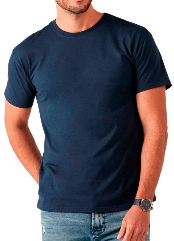 Malwee - Kit com 3 Camisetas Masculina Malwee 1000004423 Marinho 2