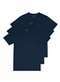 Malwee - Kit com 3 Camisetas Masculina Malwee 1000015037 Preto-Cinza-Mescla - variação: Azul-Marinho