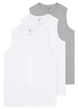 Kit com 3 Camisetas Masculina Regata Malwee 1000004421 - MALWEE