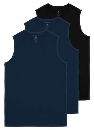 Kit com 3 Camisetas Masculina Regata Malwee 1000004421 - MALWEE