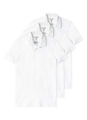 Kit com 3 Camisetas Polo Masculina Malwee 1000004430 - MALWEE