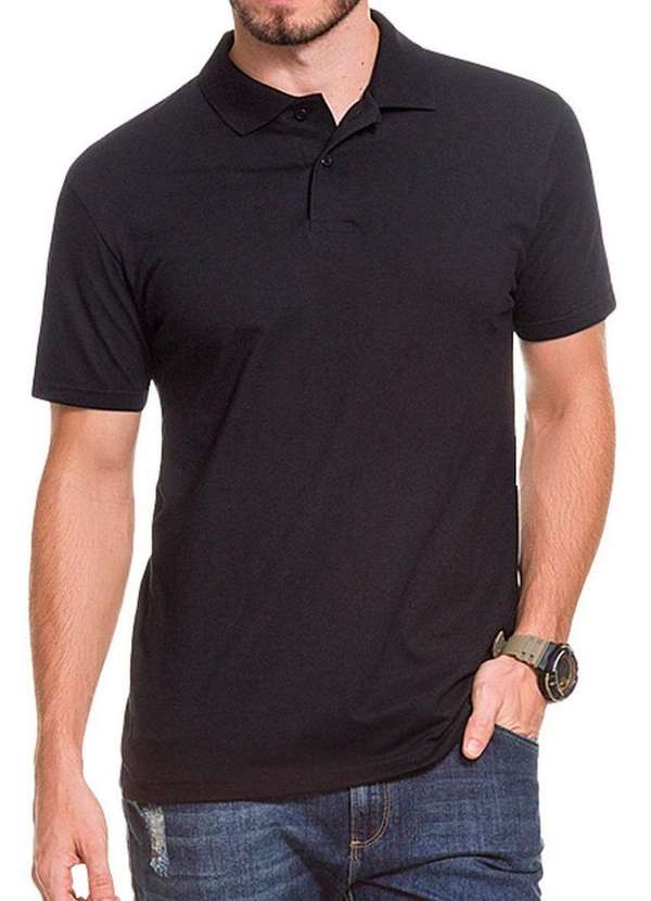 Malwee - Kit com 3 Camisetas Polo Masculina Malwee 1000004430 Preto-Branco 2