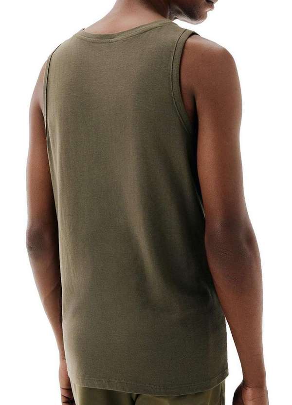 Hering - Kit com 3 Camisetas Regata Masculina Hering 0111 Verde 3