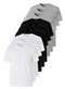 Hering - Kit com 9 Camisetas Masculina Hering 4fv2 Branco - variação: Branco-Preto-Cinza-Mescla