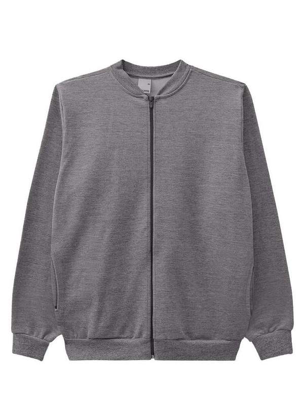 Malwee - Jaqueta Masculina Moletom Malwee 1000006666 60000-Grafite 4