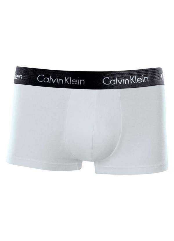 Calvin Klein - Cueca Boxer Calvin Klein C12.13 Br00-Branco 2
