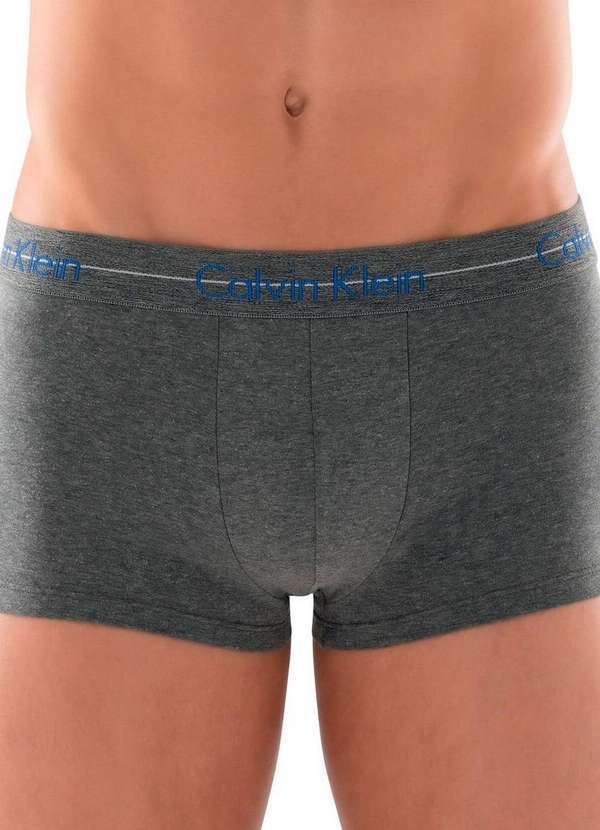 Calvin Klein - Cueca Boxer Calvin Klein C12.14 Cz06-Cinza-Escuro