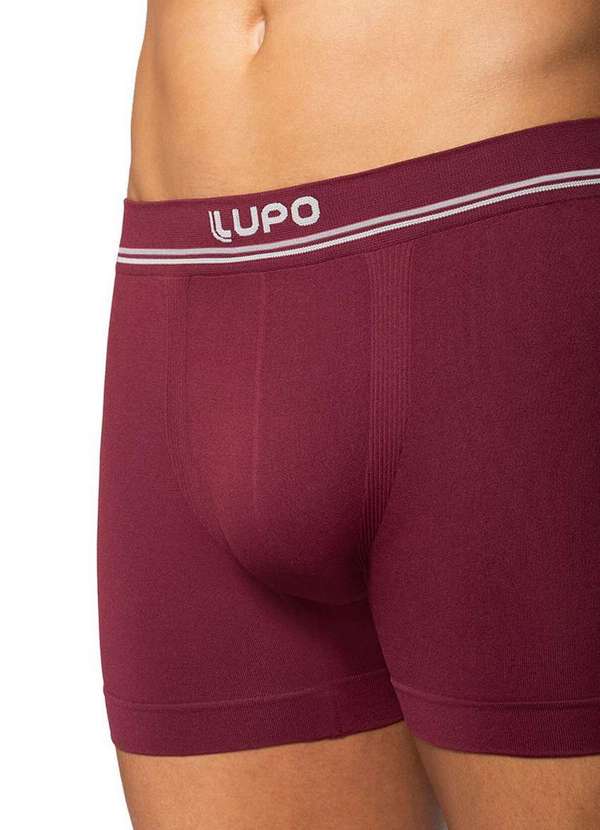 Lupo - Cueca Boxer Lupo 436-004 5940-Vinho 3