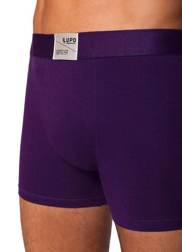 Lupo - Cueca Boxer Lupo 18461-001 5740-Beterraba 3