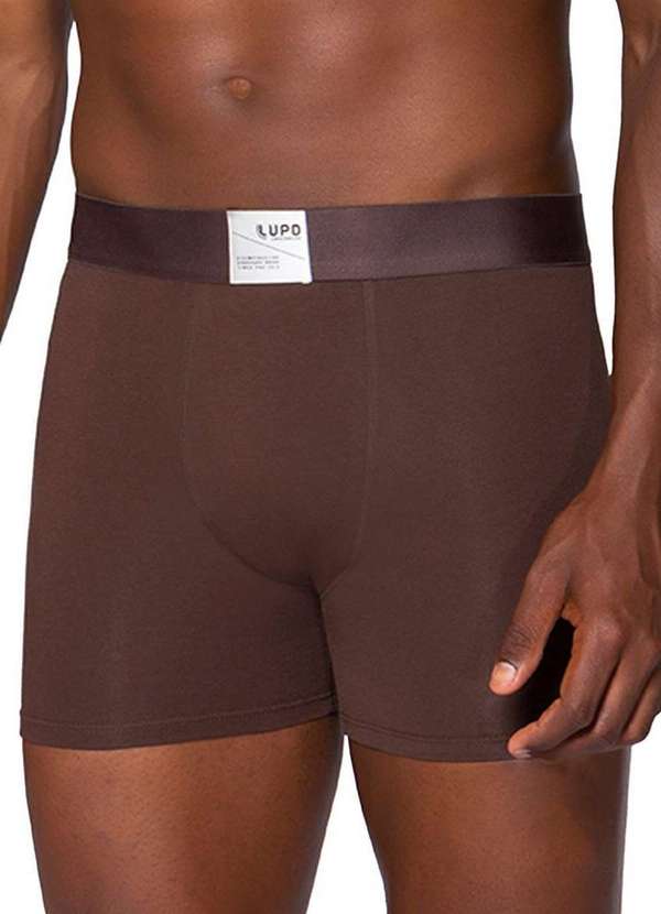 Lupo - Cueca Boxer Lupo 18461-001 7560-Cravo