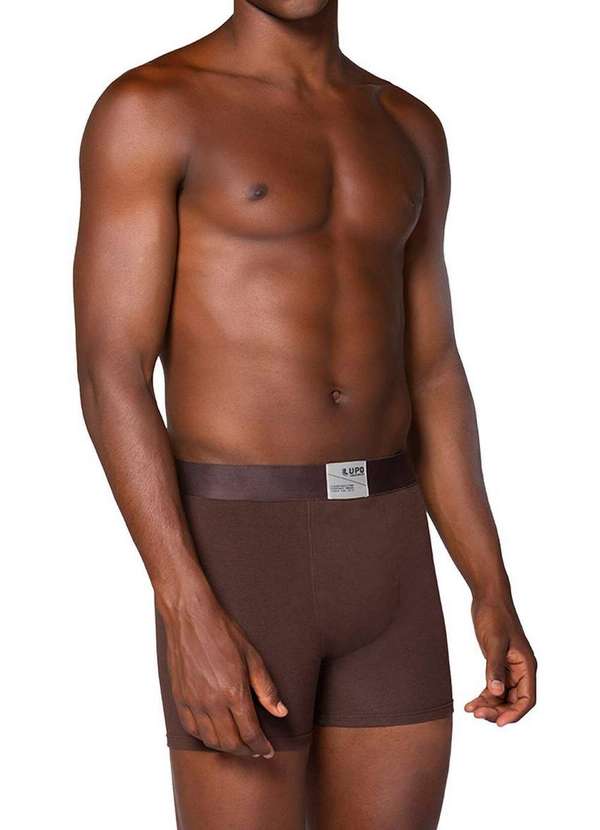 Lupo - Cueca Boxer Lupo 18461-001 7560-Cravo 4