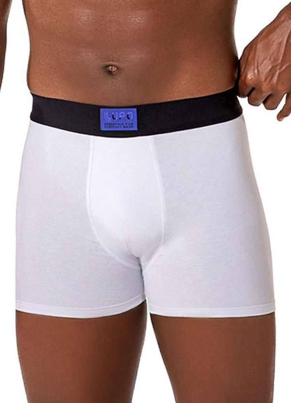 Lupo - Cueca Boxer Lupo 18467-001 1110-Branco