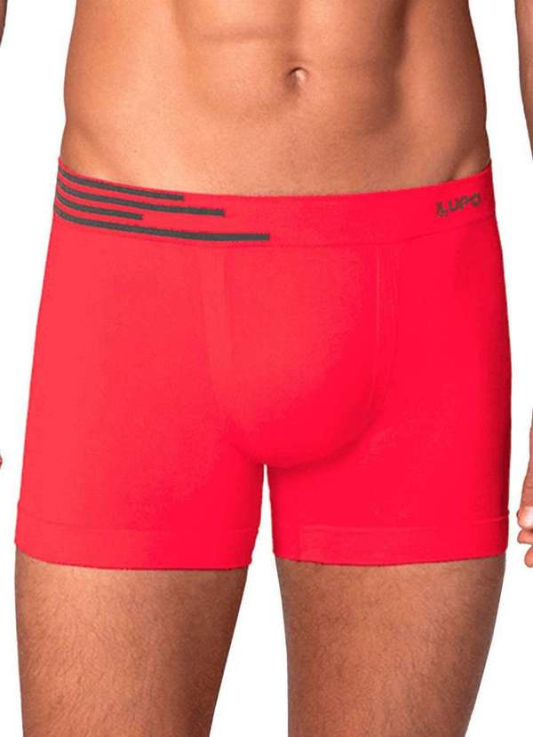 Lupo - Cueca Boxer Lupo 436-002 5640-Vermelho 5