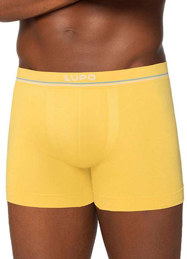 Lupo - Cueca Boxer Lupo 436-003 3223-Amarelo-Dijon