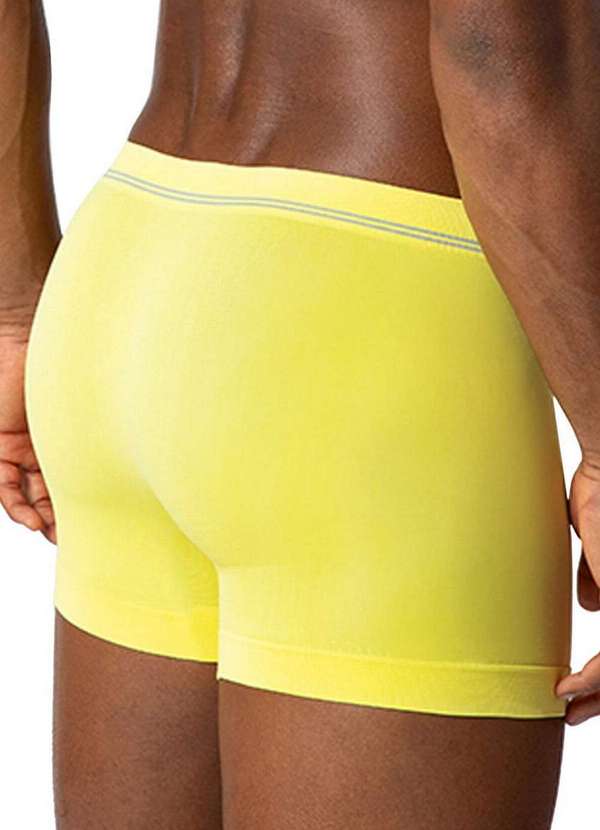Lupo - Cueca Boxer Lupo 436-004 3740-Amarelo 2