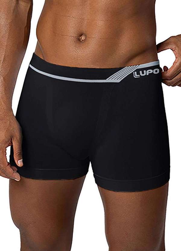 Lupo - Cueca Boxer Lupo 436-005 9990-Preto