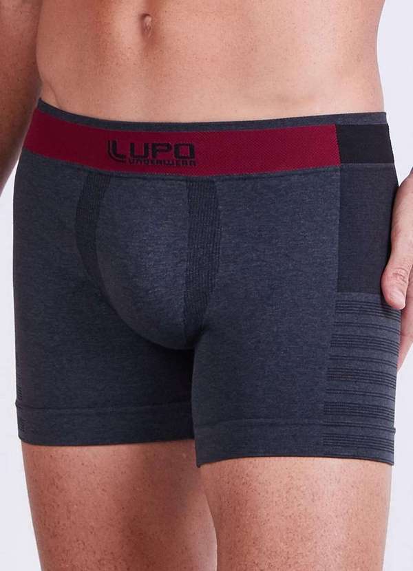 Lupo - Cueca Boxer Lupo 441-006 8092-Cinza