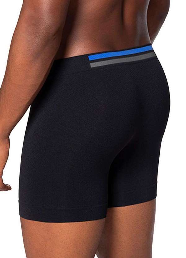 Lupo - Cueca Boxer Lupo 442-003 9990-Preto 2