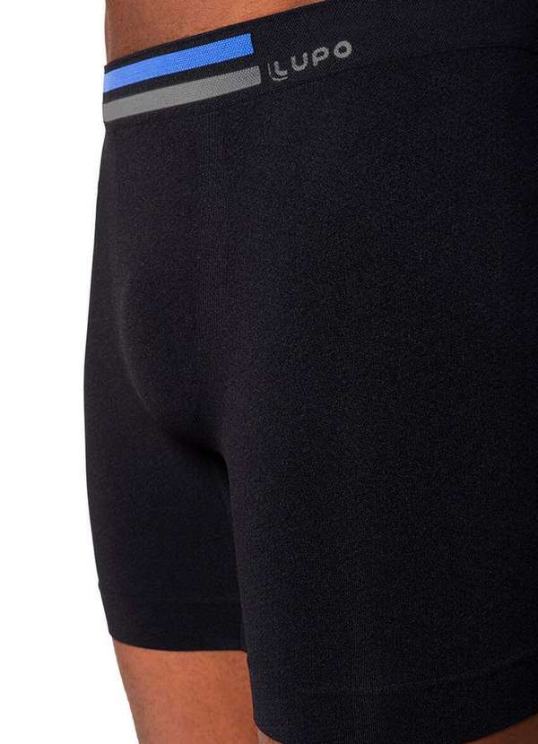 Lupo - Cueca Boxer Lupo 442-003 9990-Preto 3