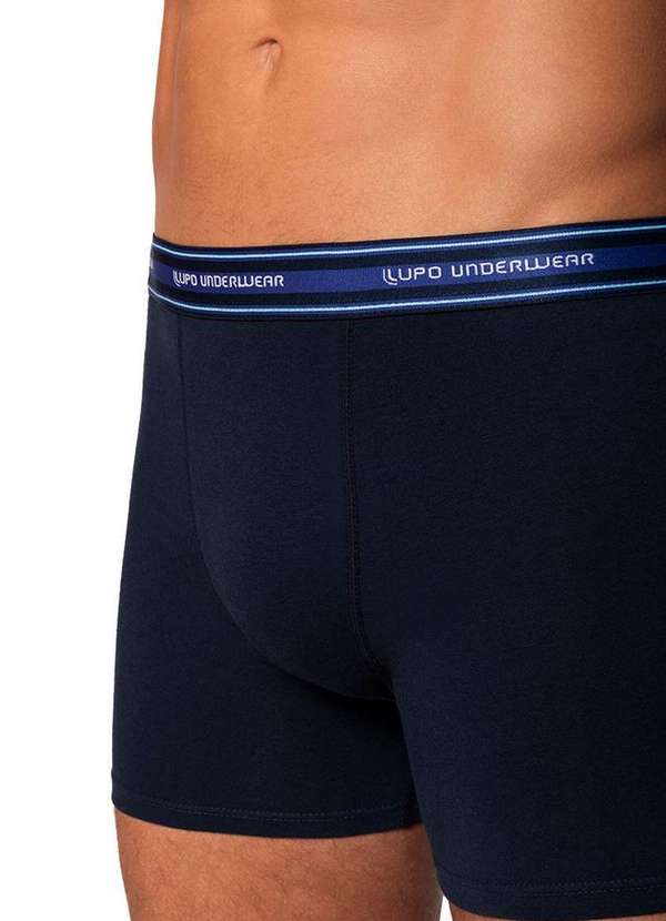 Lupo - Cueca Boxer Lupo 523-003 2800-Marinho 3