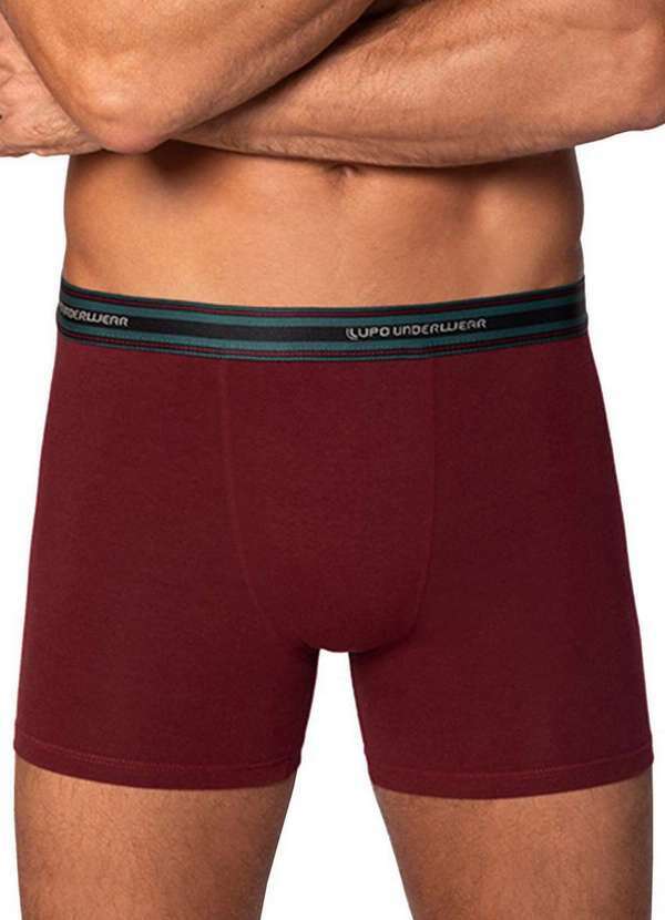 Lupo - Cueca Boxer Lupo 523-003 5903-Marsala