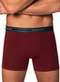 Lupo - Cueca Boxer Lupo 523-003 9980-Preta - variação: 5903-Marsala