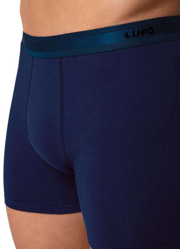 Lupo - Cueca Boxer Lupo 615-003 2800-Marinho 3