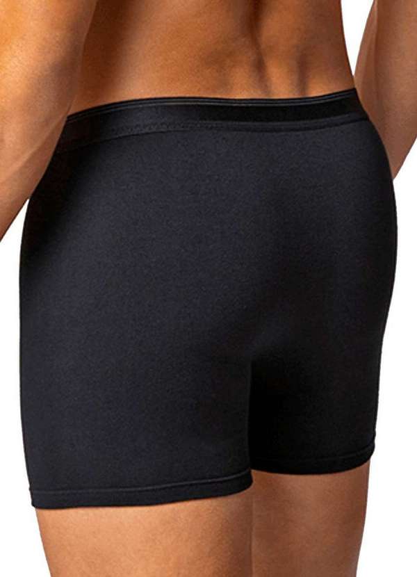Lupo - Cueca Boxer Lupo 615-003 9990-Preto 2