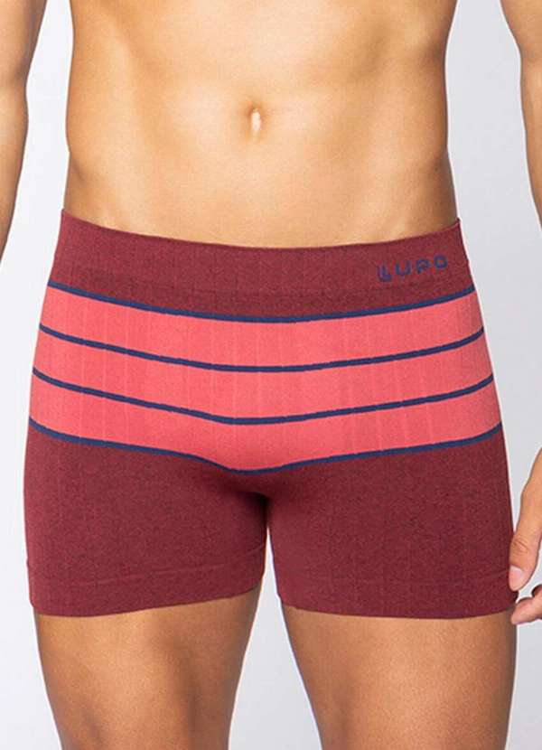 Lupo - Cueca Boxer Lupo 663-041 5903-Marsala