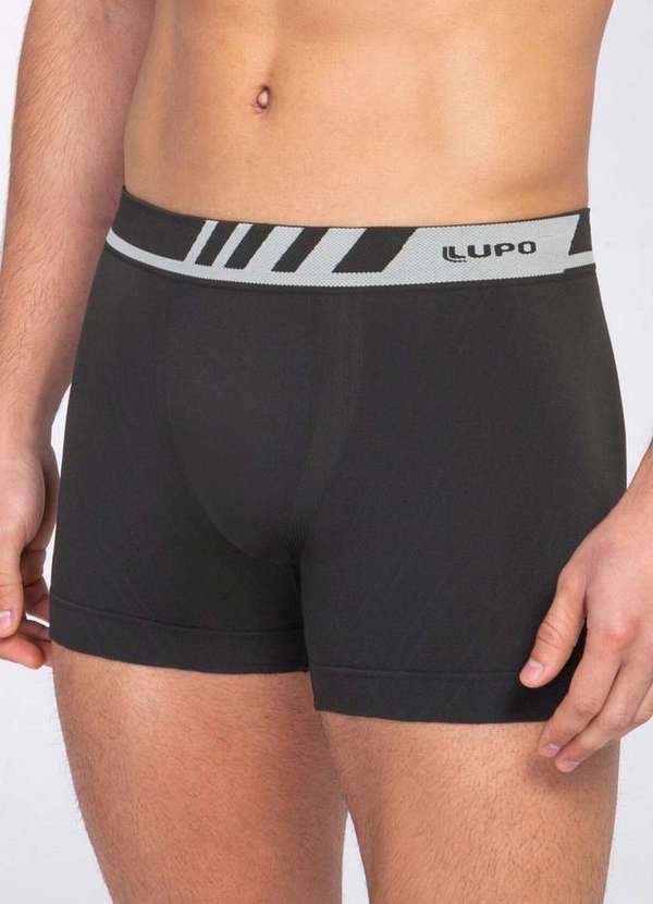 Lupo - Cueca Boxer Lupo 671-002 8870-Grafite