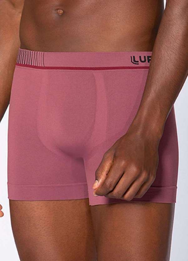 Lupo - Cueca Boxer Lupo 671-003 5270-Rosa-Nostalgia