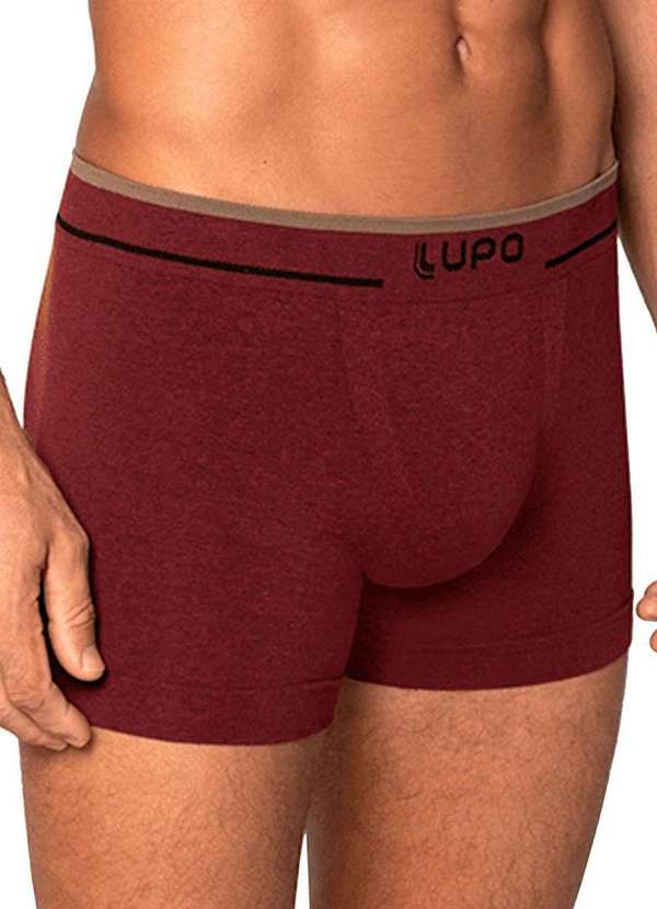 Lupo - Cueca Boxer Lupo 733-004 5903-Marsala 3
