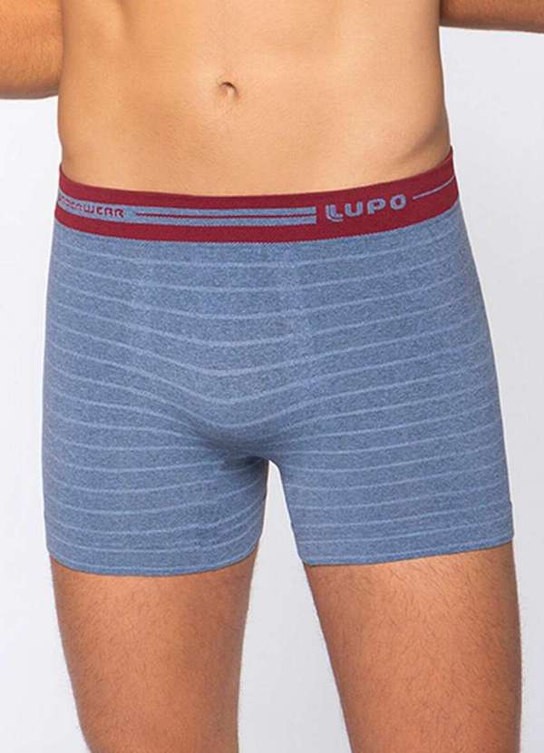 Lupo - Cueca Boxer Lupo 733-018 2370-Azul