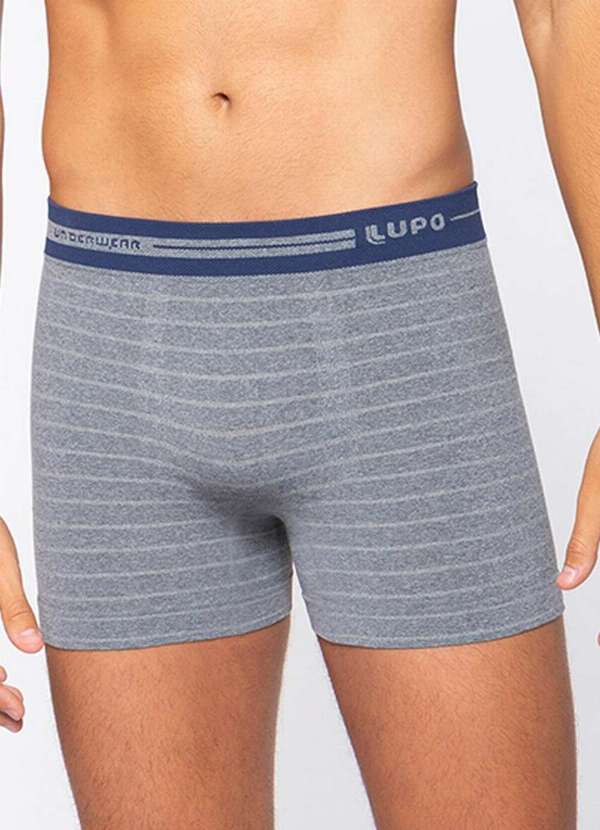 Lupo - Cueca Boxer Lupo 733-018 8230-Cinza