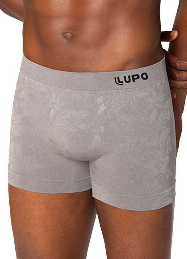Lupo - Cueca Boxer Lupo 766-017 8520-Cinza