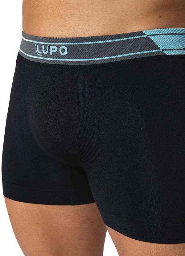 Lupo - Cueca Boxer Lupo 766-021 9990-Preto