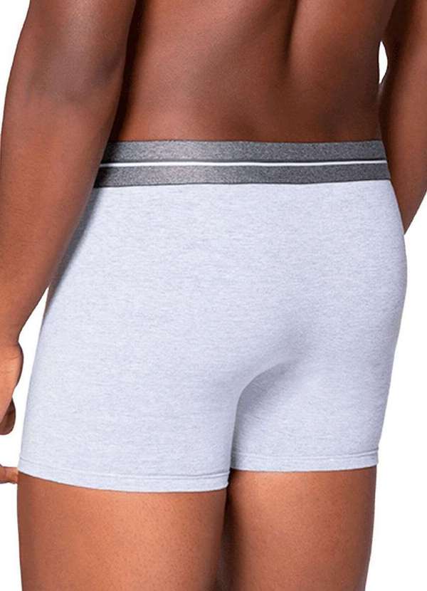 Lupo - Cueca Boxer Lupo 784-016 8000-Cinza-Mescla 2