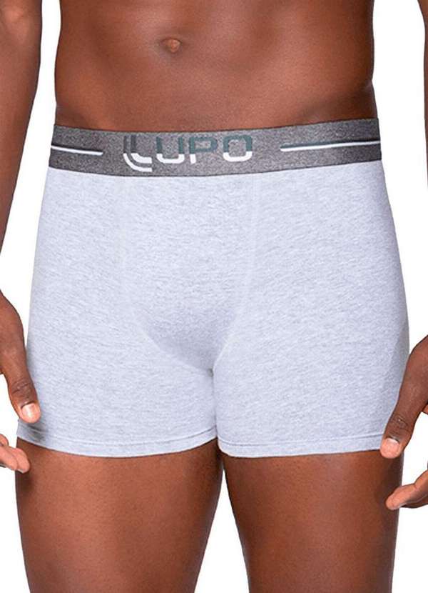 Lupo - Cueca Boxer Lupo 784-016 8000-Cinza-Mescla 5