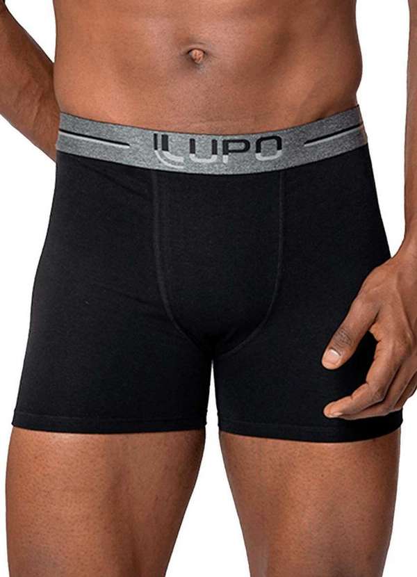 Lupo - Cueca Boxer Lupo 784-016 9990-Preto