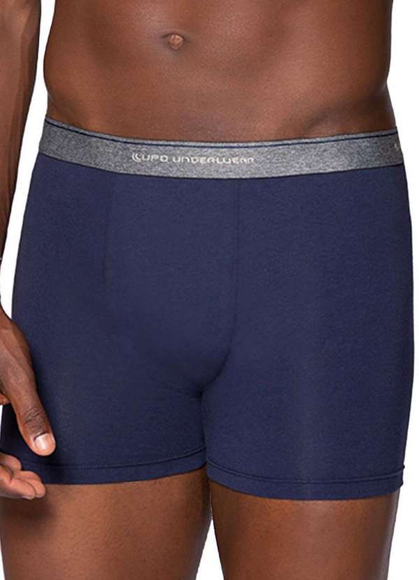 Lupo - Cueca Boxer Lupo 784-050 2805-Marinho