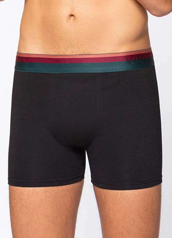 Lupo - Cueca Boxer Lupo 784-051 9990-Preto