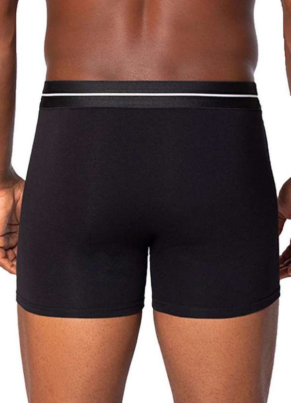 Lupo - Cueca Boxer Lupo 784-056 9990-Preto 2