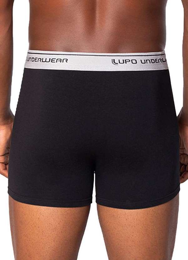 Lupo - Cueca Boxer Lupo 784-058 9990-Preto 2