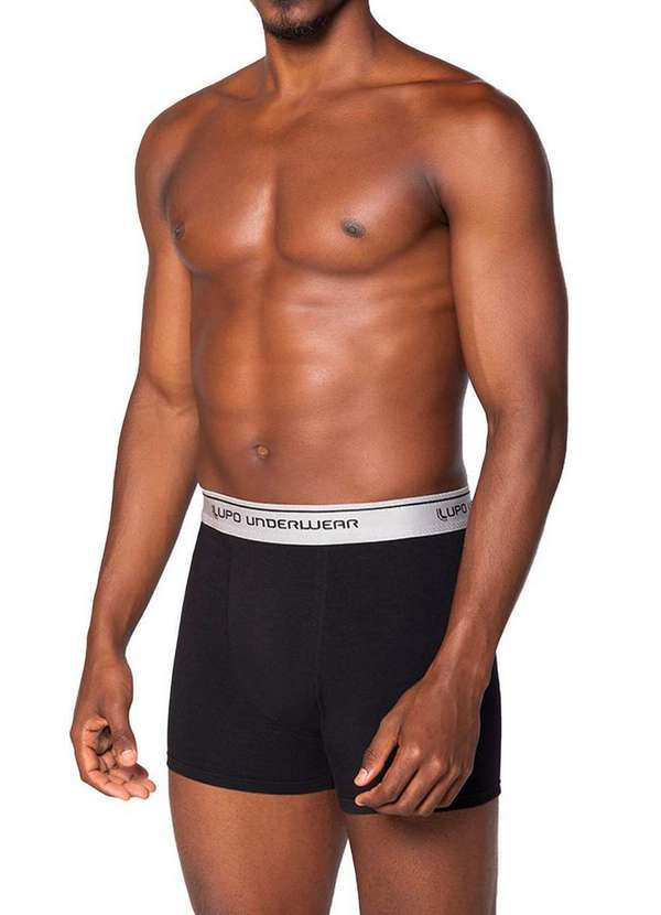 Lupo - Cueca Boxer Lupo 784-058 9990-Preto 5