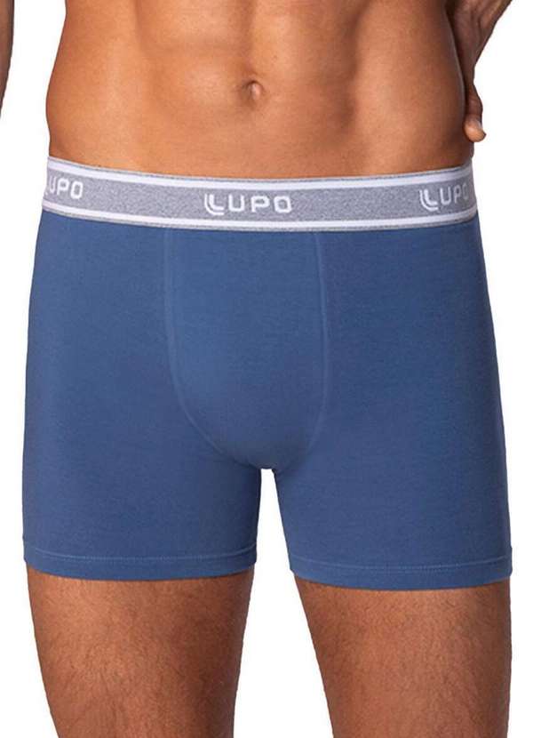 Lupo - Cueca Boxer Lupo 784-059 2370-Azul